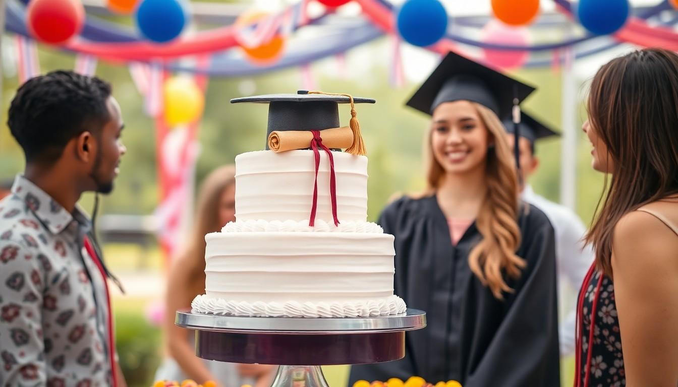 graduations cakes