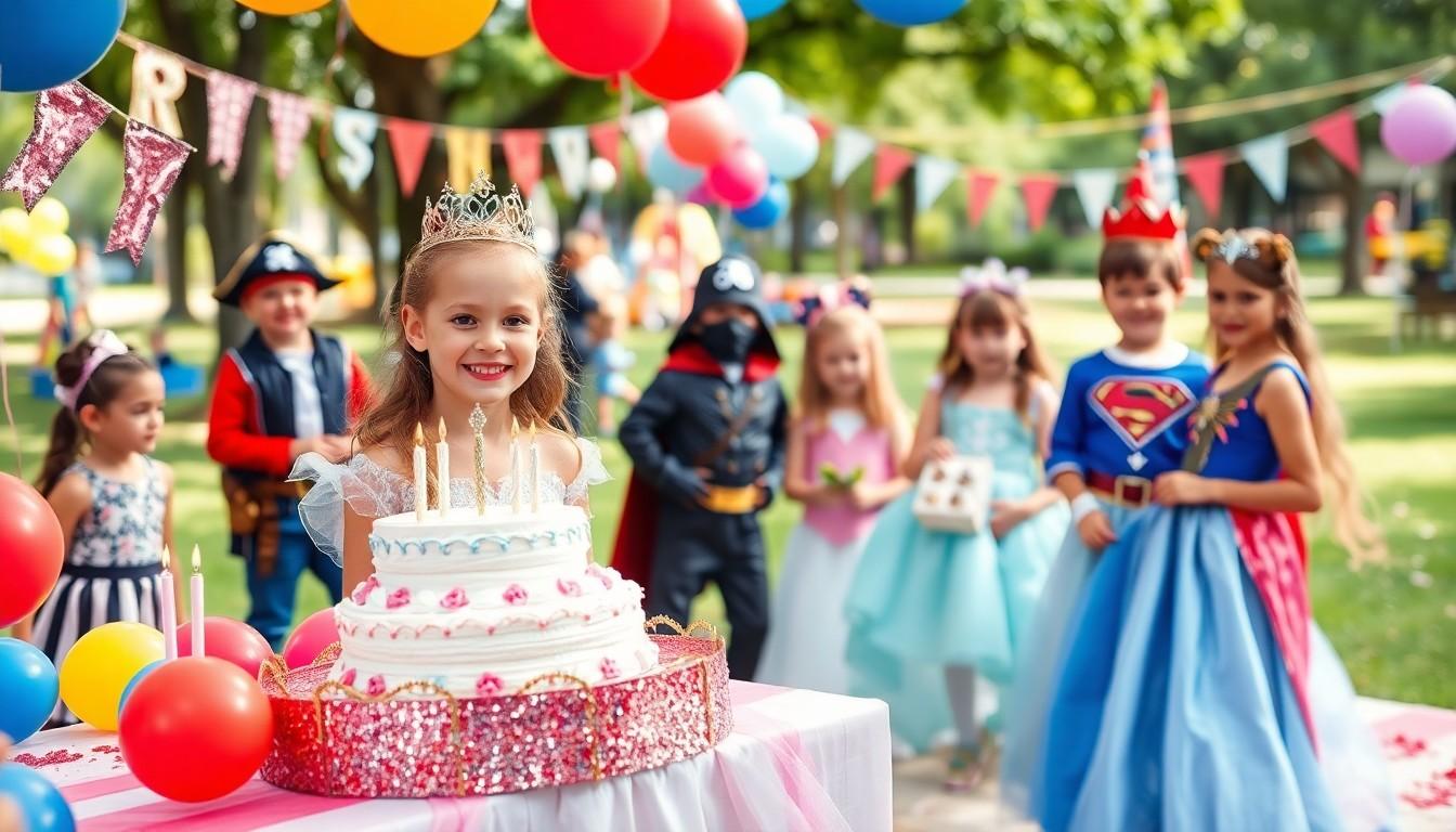 themed birthday parties