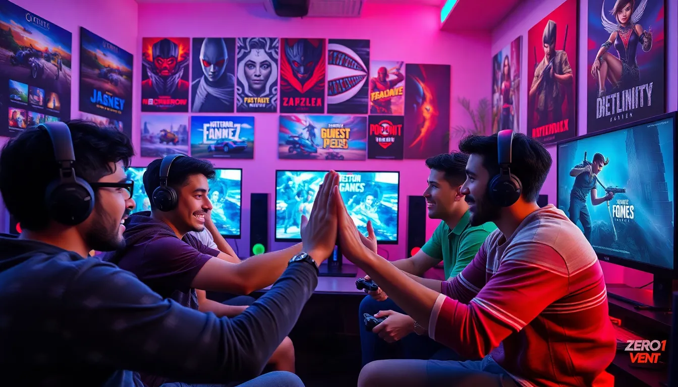 which online games is the most popular zero1vent
