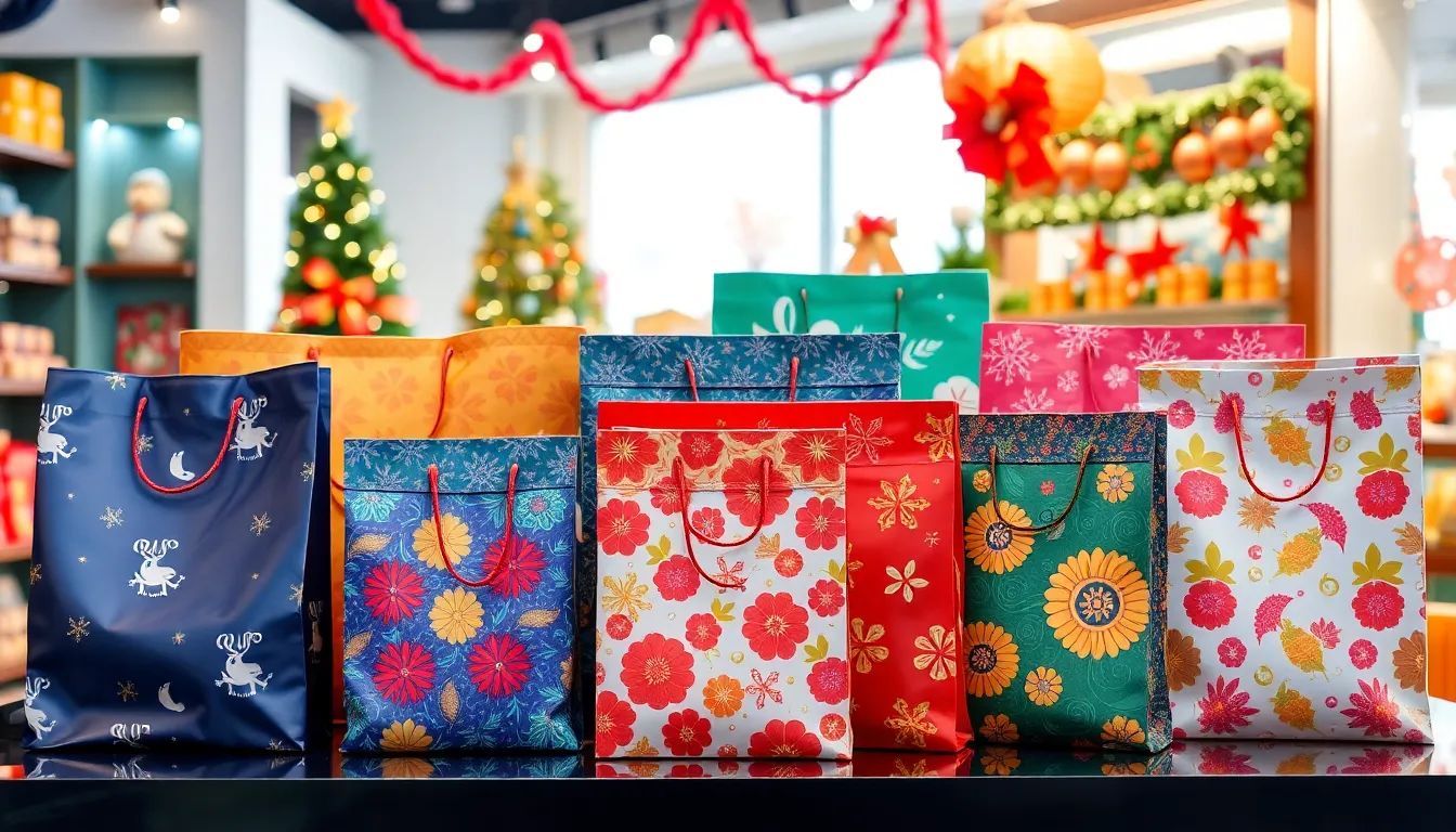 china zipper gift bag