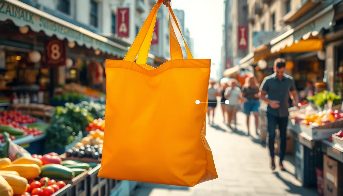 nylon bag can print logo waterproof shopping bag foldable zipper advertising gift bag